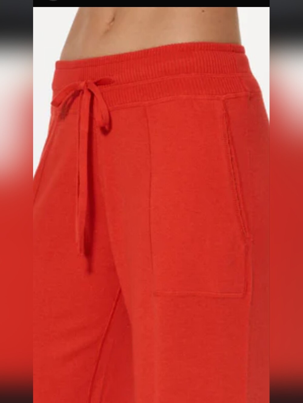 Plush & Lush capris orange terrycloth size S. These are soft two pockets…